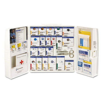 First Aid Only™ Ansi 2015 Smartcompliance General Business First Aid Station, 50 People, 202 Pieces, Plastic Case freeshipping - TVN Wholesale